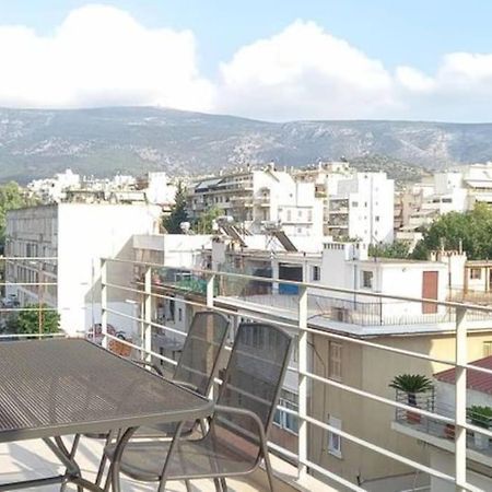 Blue -Spacious 1Bdr Corner Flat/Balcony/View Apartamento Atenas Exterior foto